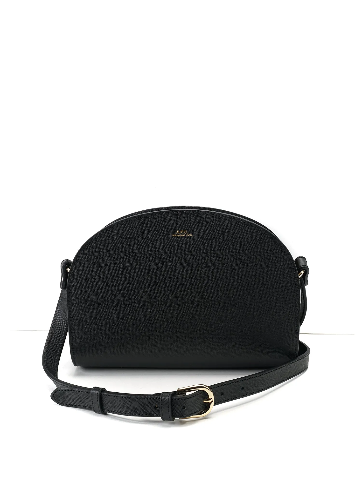 Sac Demi Lune Saffiano LZZ NOIR