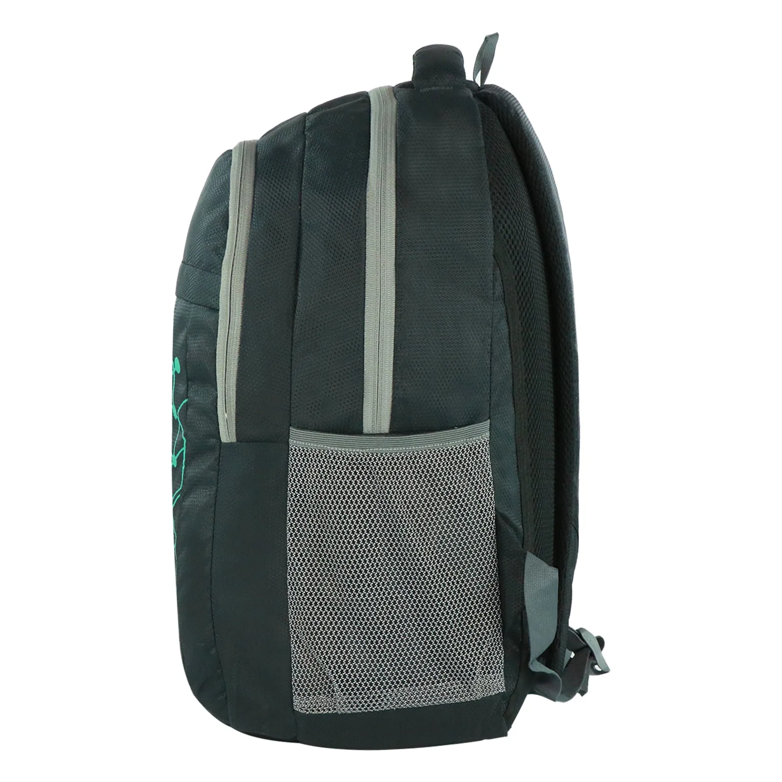 SIRIUS Laptop LTP 03 Backpack  geometric print GREEN & Black