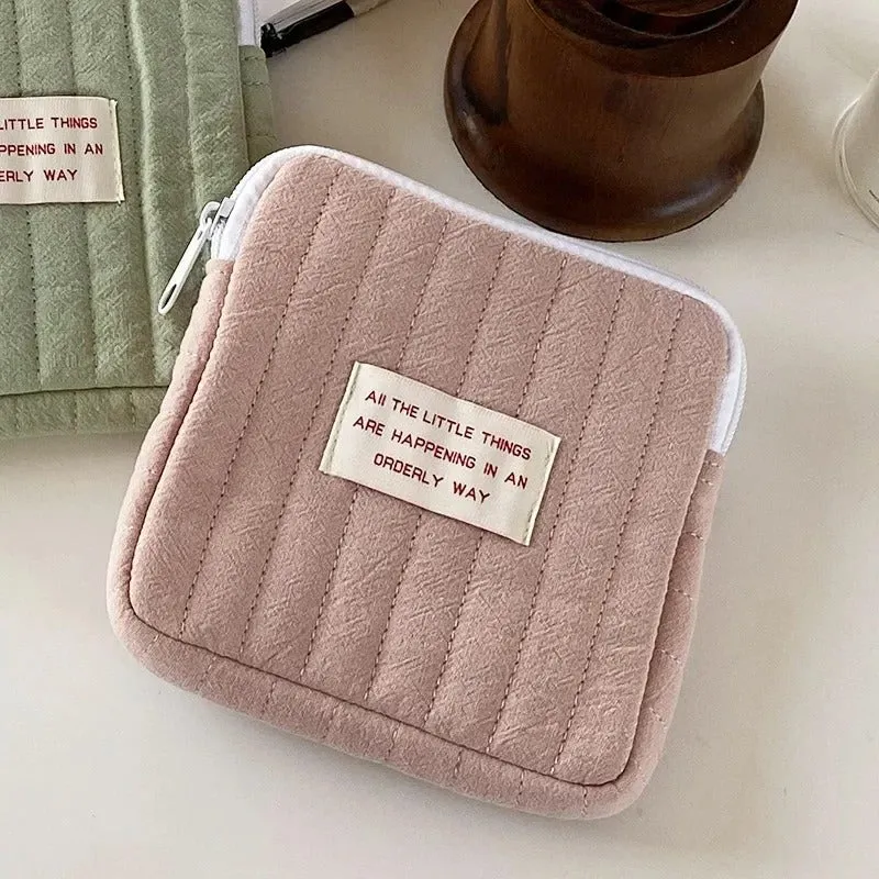 Spacious Soft and Gentle Sanitary Pad Pouch Bags