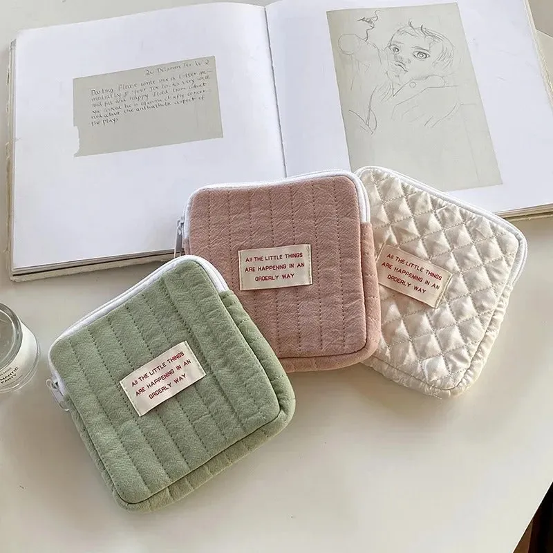 Spacious Soft and Gentle Sanitary Pad Pouch Bags