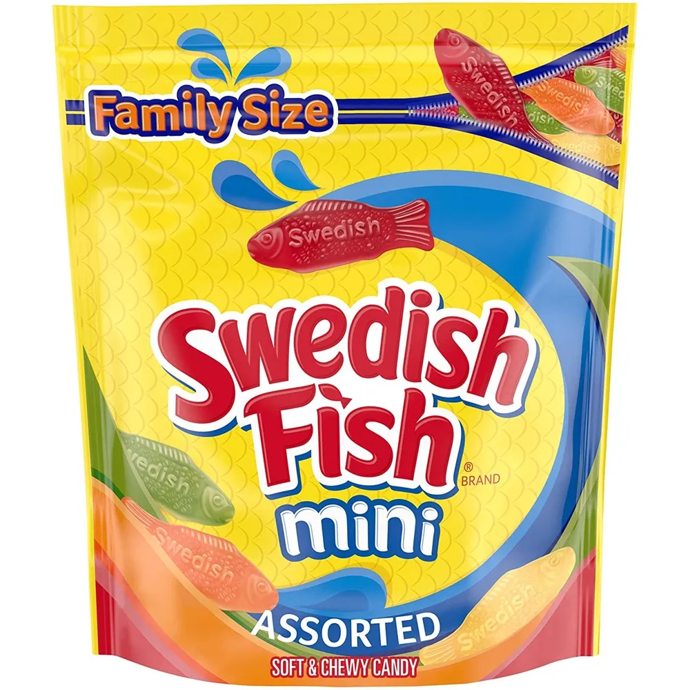 Swedish Fish Mini Assorted Soft & Chewy Candy 1.8lb