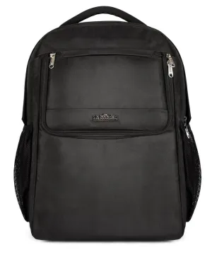 THE CLOWNFISH 30 Ltrs Black Laptop Backpack (TCFBPPO-TE156BL7)