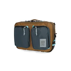 Topo Designs : Global Briefcase : Desert Palm/Pond Blue