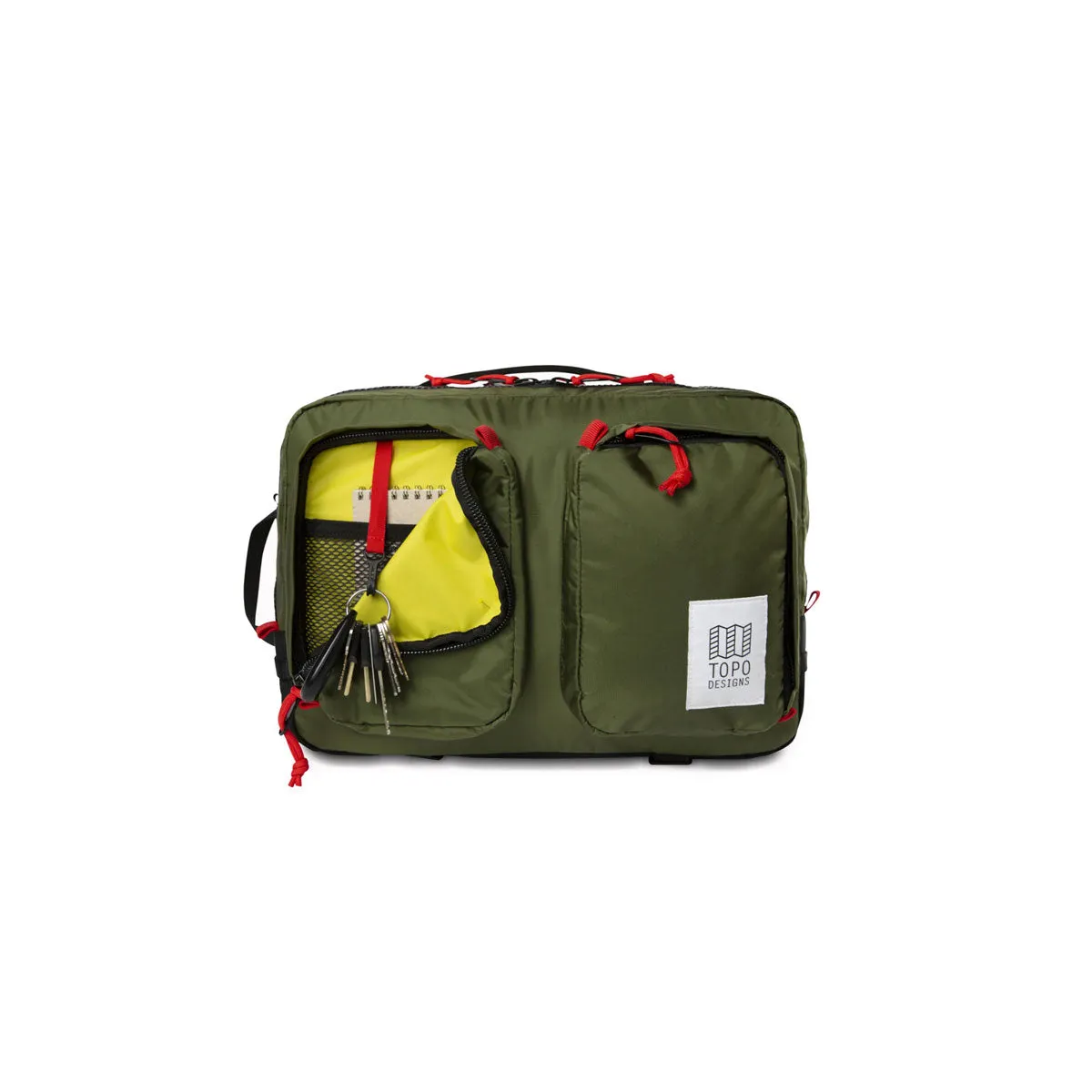 Topo Designs : Global Briefcase : Olive