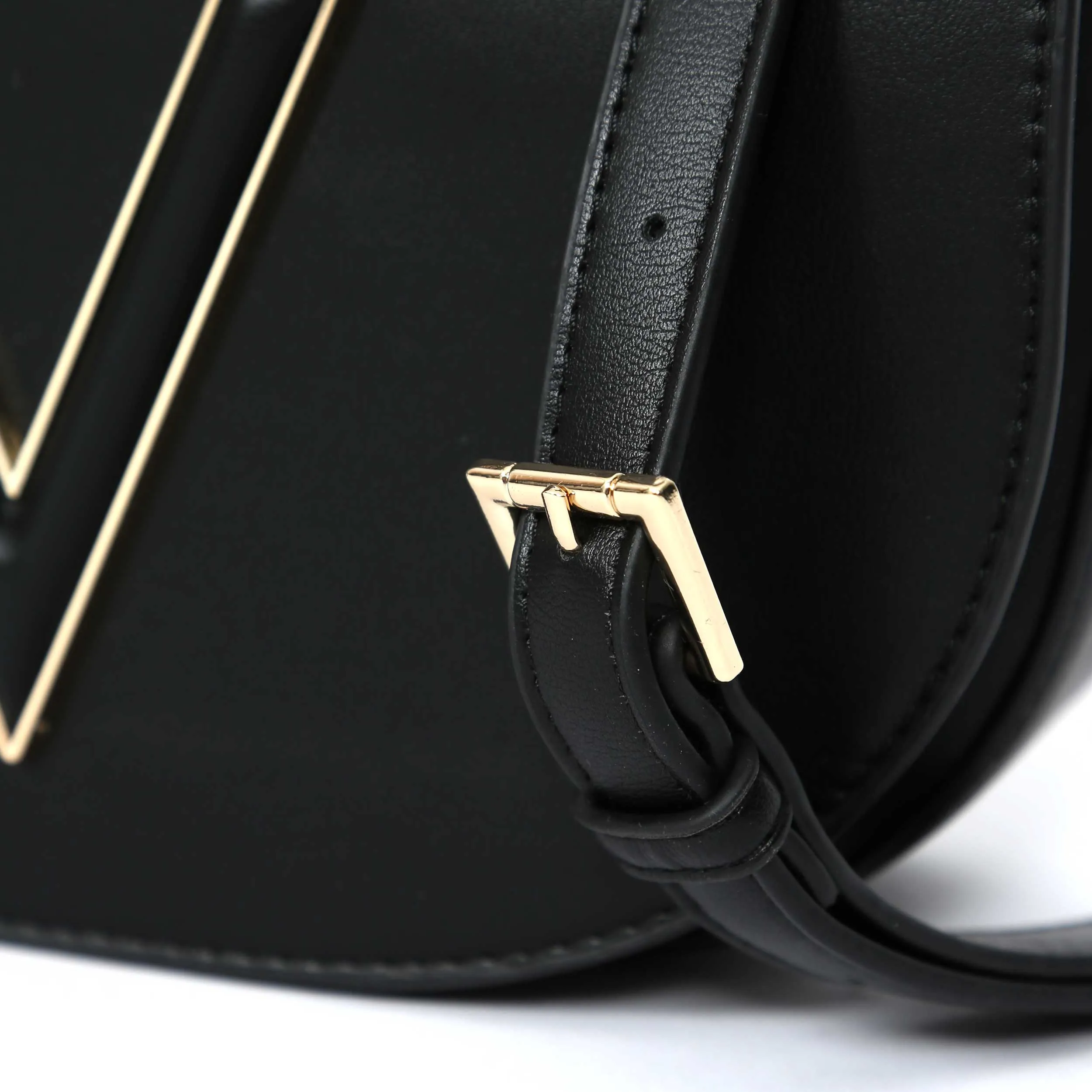 Valentino Bags Coney Ladies Shoulder Bag in Black