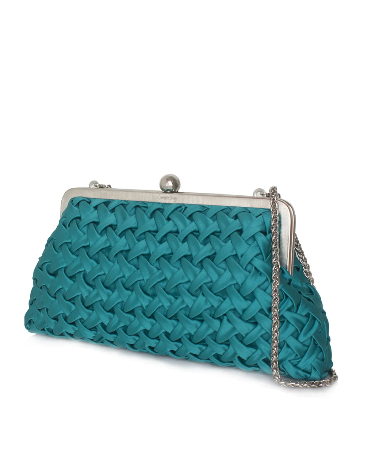 Vine Blue Classic Clutch