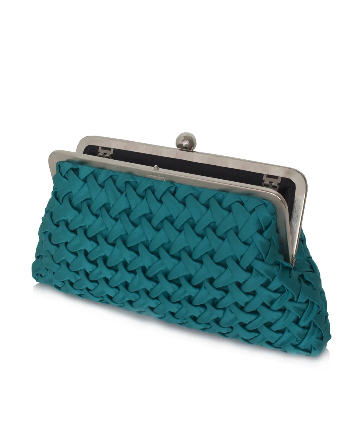 Vine Blue Classic Clutch