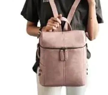 Women's Elegant Leather Backpack